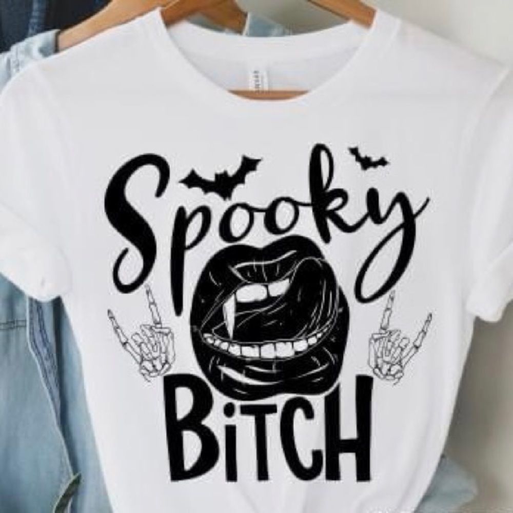 Halloween Spooky Bitch Tee